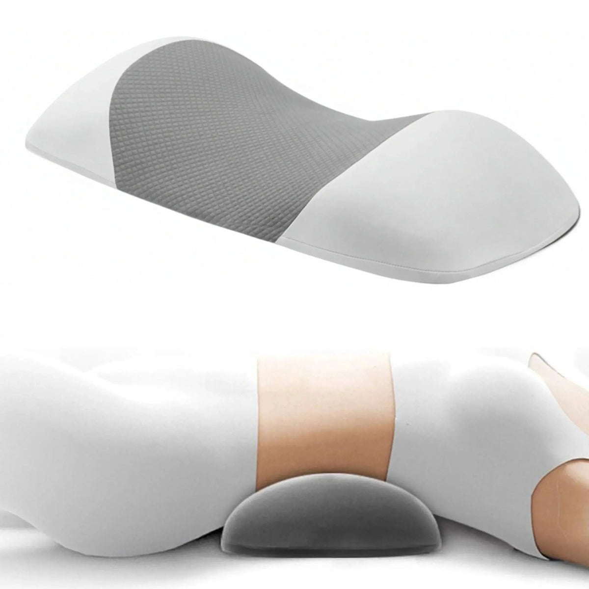 Velmesta Contoured Memory Foam Lumbar Cushion