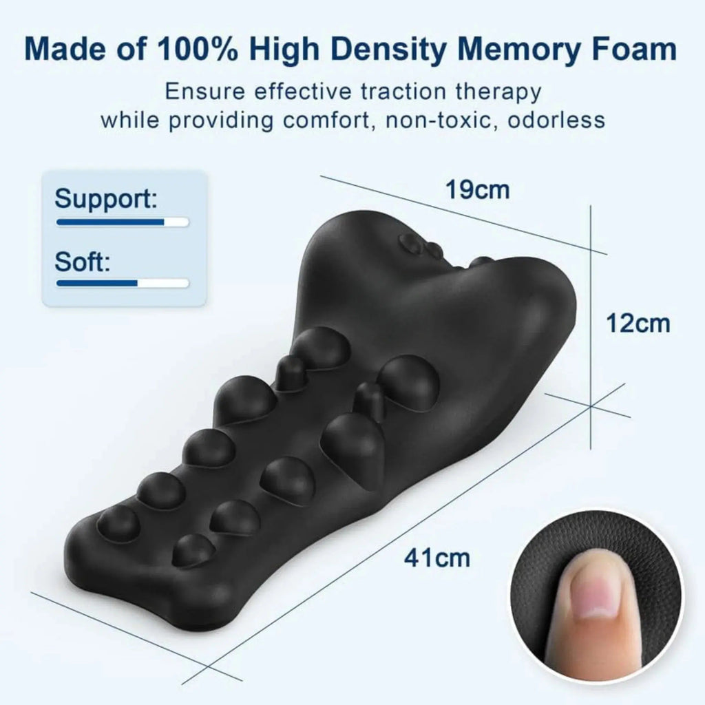 Velmesta Contoured Stretcher Massage Pillow