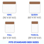 Velmesta Mattress Gap Wedge Pillow