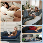 Velmesta Cooling Full Body Pregnancy Pillow