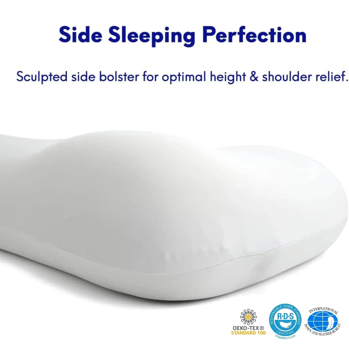 Velmesta Contoured Memory Foam Neck Support Pillow view 4