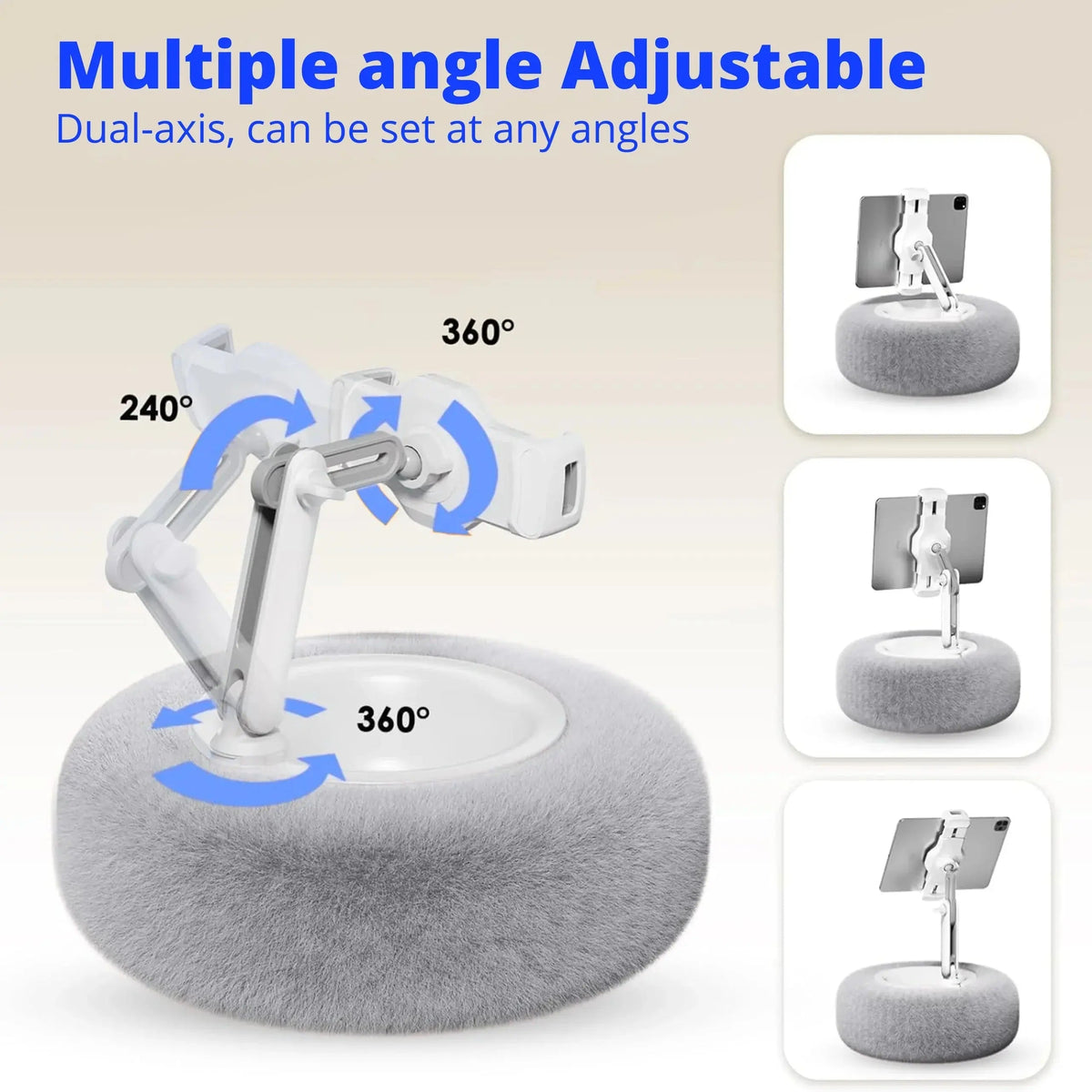 Velmesta Plush Adjustable Tablet Pillow Stand - view 5
