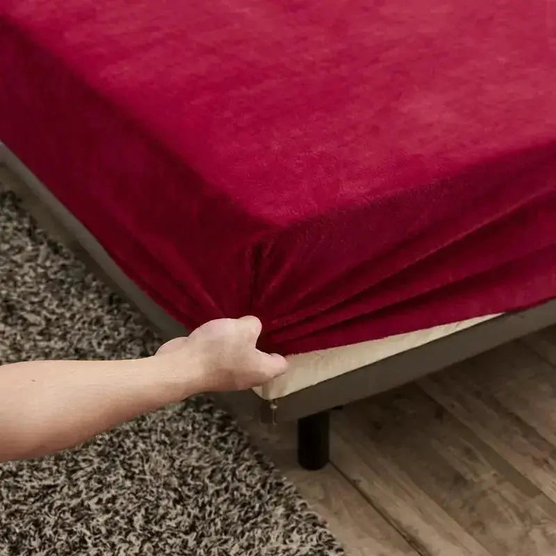 Velmesta Plush Fleece Bedding Sheet Set