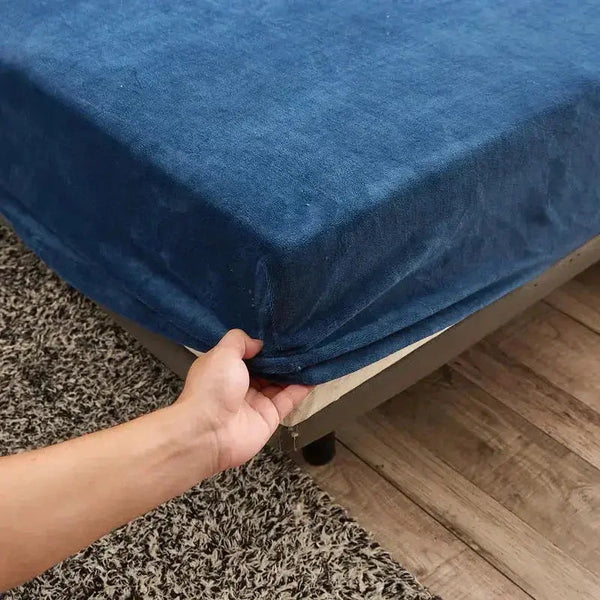 Velmesta Plush Fleece Bedding Sheet Set