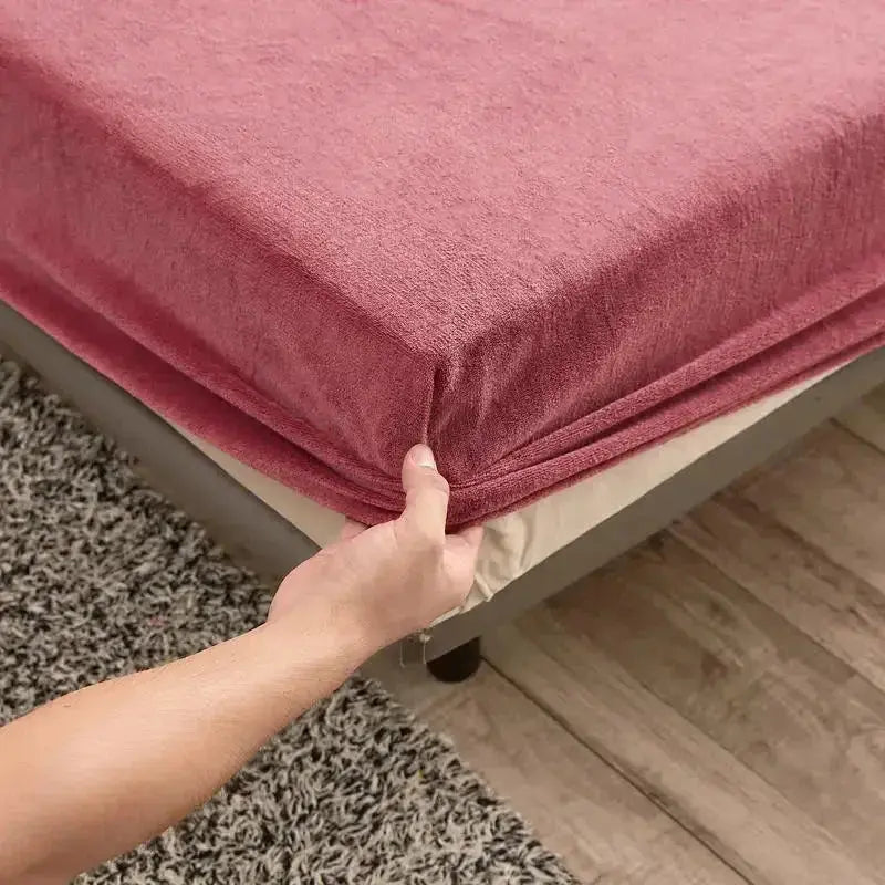 Velmesta Plush Fleece Bedding Sheet Set