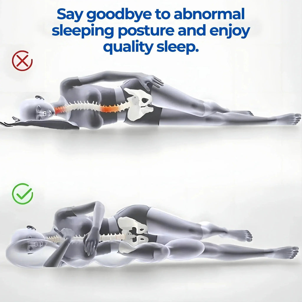 Velmesta Dino Full Body Pillow for side sleeping comfort
