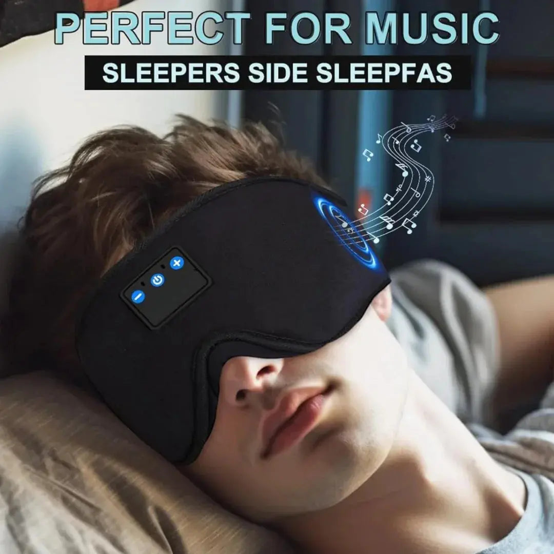 Velmesta Bluetooth Sleep Mask with Headphones