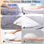 Velmesta Cooling Full Body Pregnancy Pillow