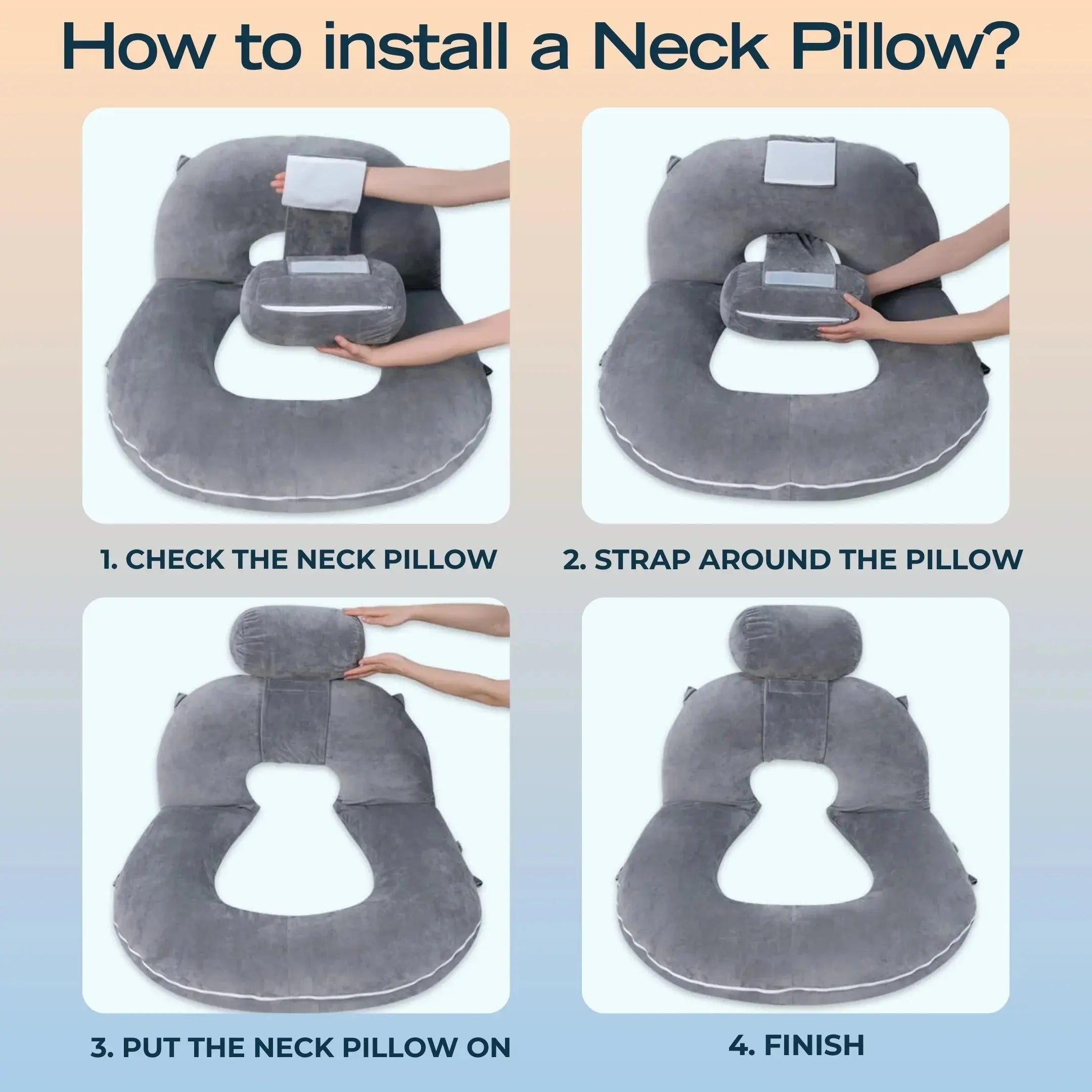 Velmesta Multi-Functional Reading Pillow