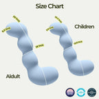 Velmesta Dino Full Body Pillow for side sleeping comfort