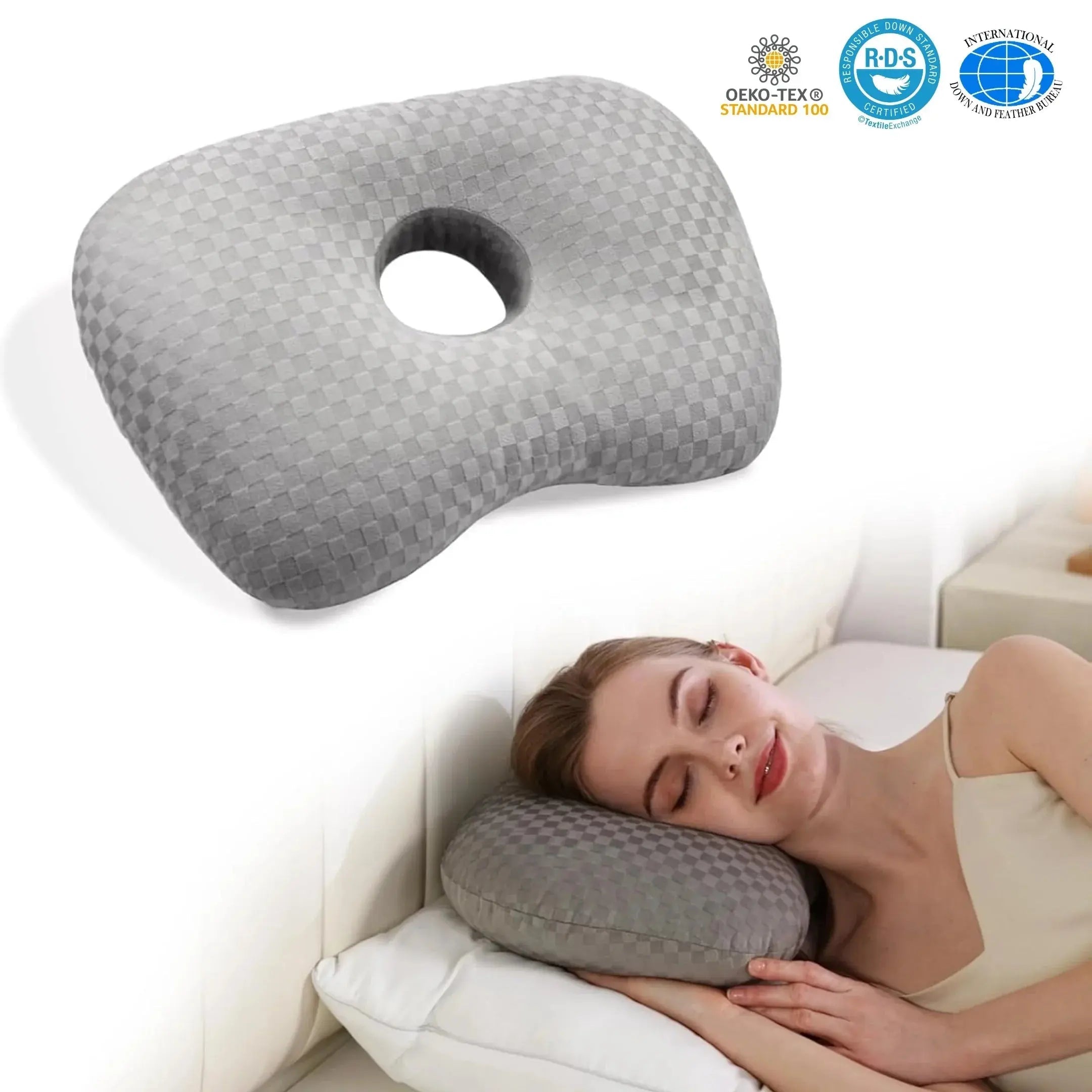 Velmesta Curved Ear Support Pillow