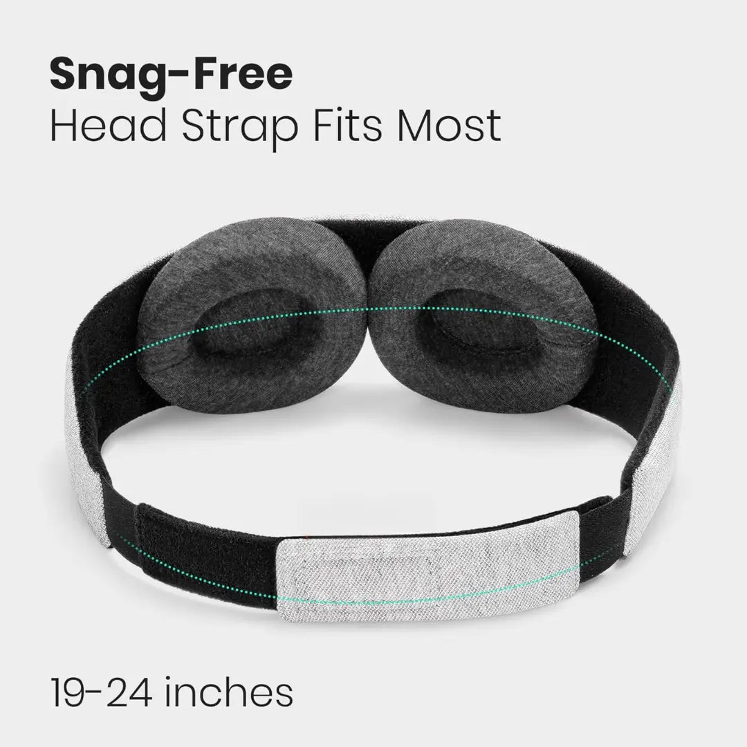 Velmesta 3D Contoured Blackout Sleep Mask
