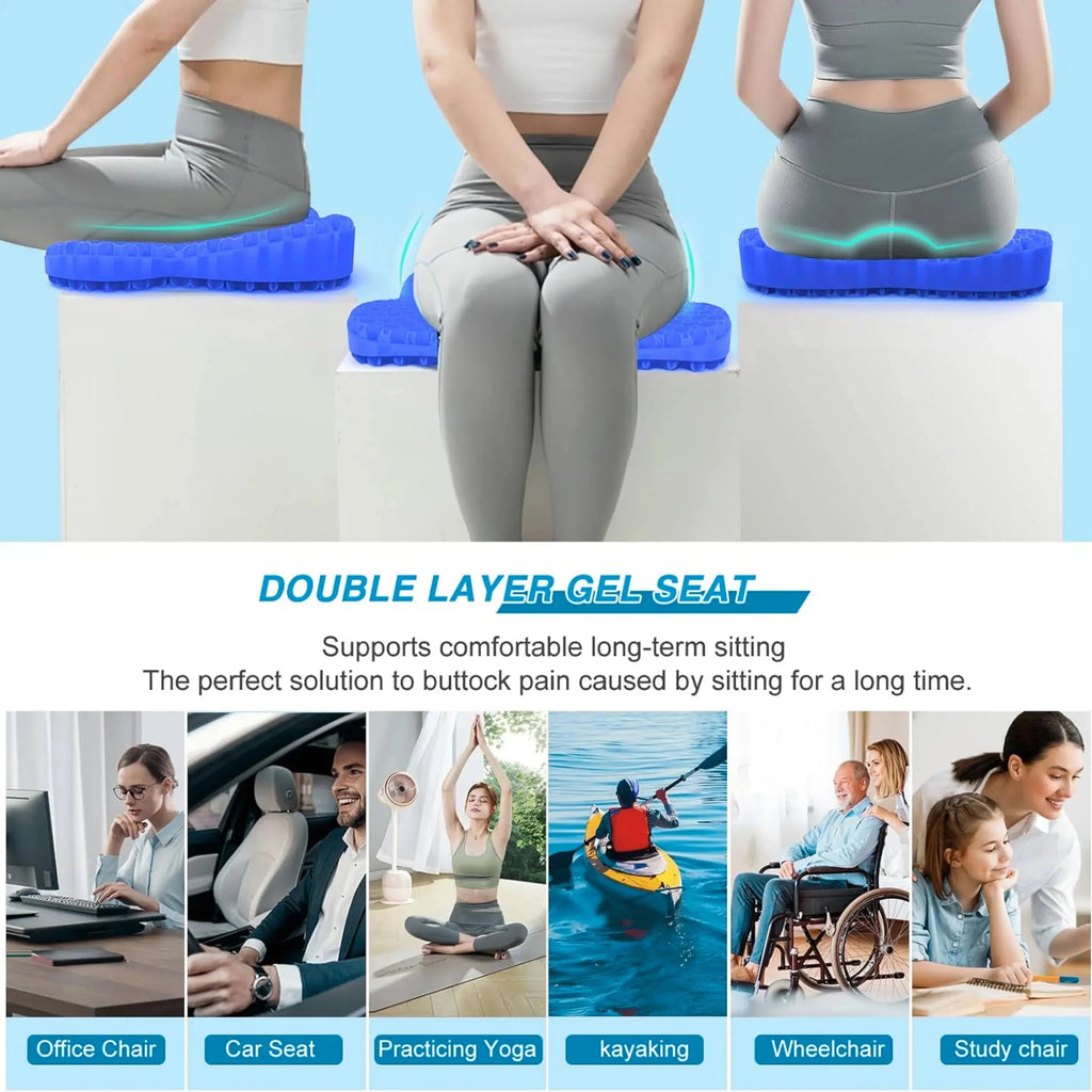 Velmesta Honeycomb Gel Seat Cushion