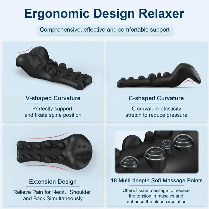 Velmesta Contoured Stretcher Massage Pillow