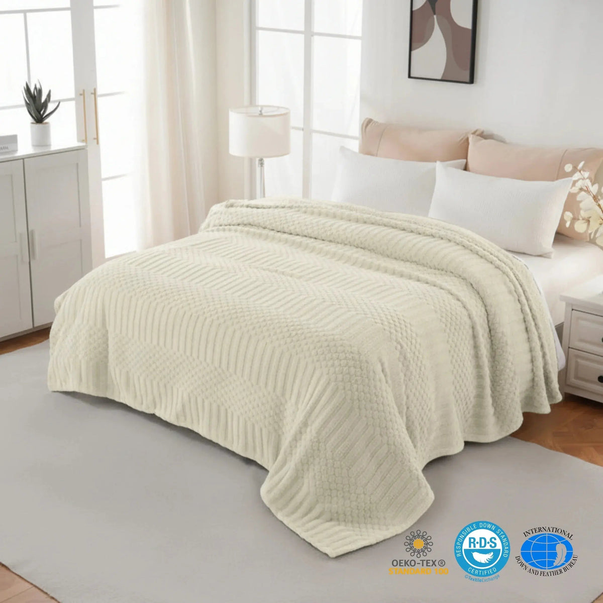 Velmesta Plush Fleece Throw Blanket view 13
