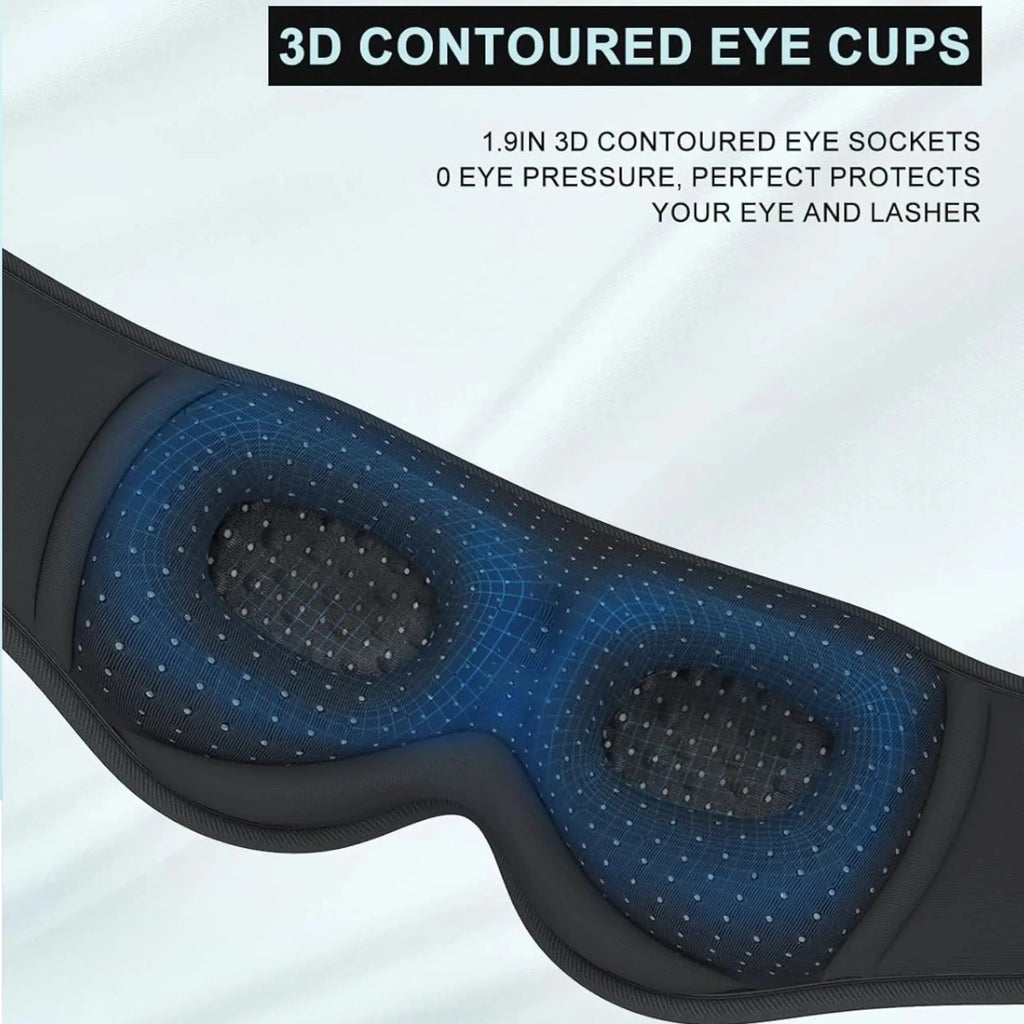 Velmesta Bluetooth Sleep Mask with Headphones