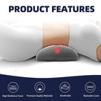 Velmesta Contoured Memory Foam Lumbar Cushion