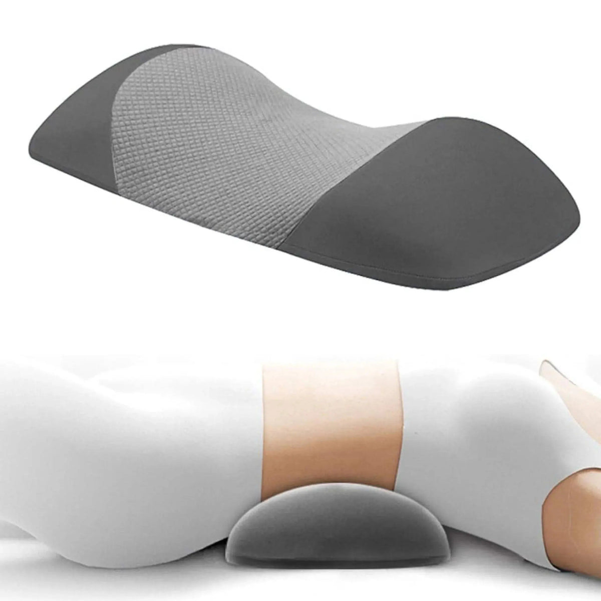 Velmesta Contoured Memory Foam Lumbar Cushion