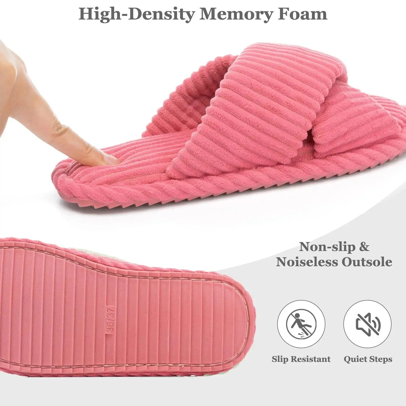 Velmesta Plush Winter Moon Slippers