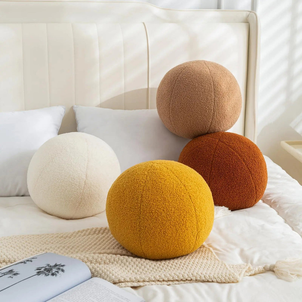 Velmesta Round Ball Decorative Pillow