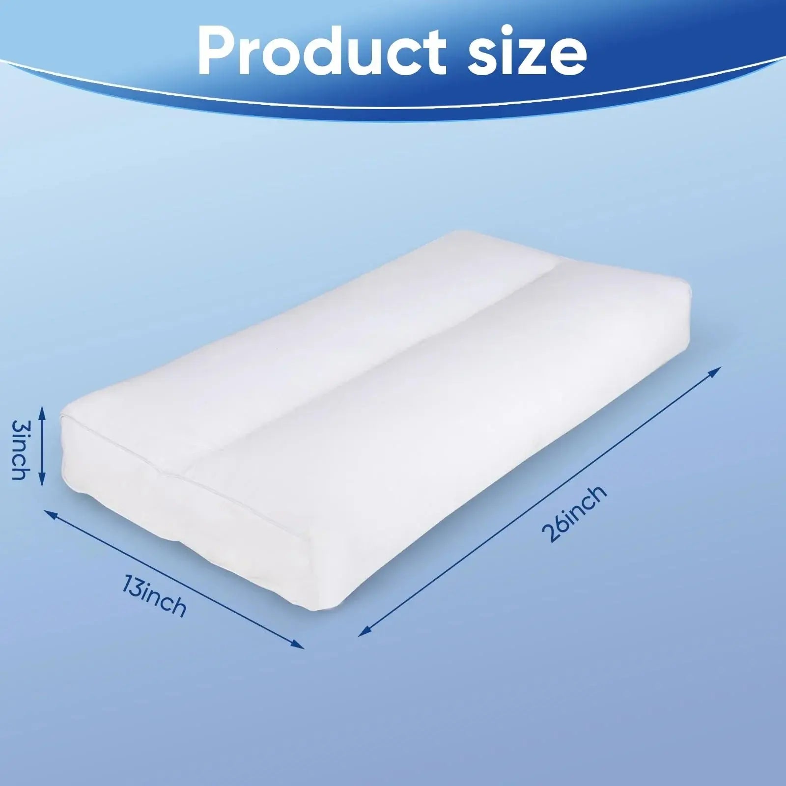 Velmesta Down-Alternative Knee Support Cushion