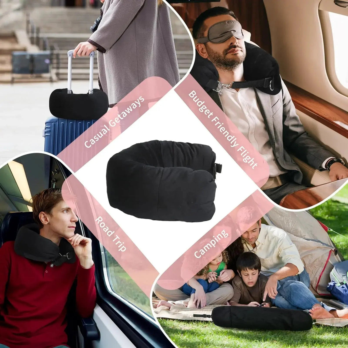 Velmesta Fillable Travel Neck Pillow view 8