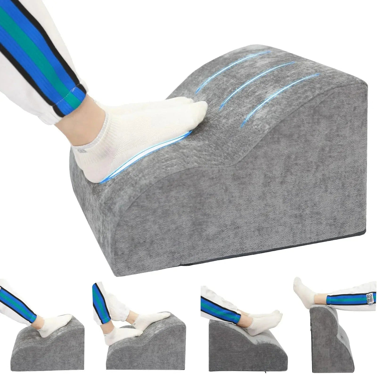 Velmesta 3-Tier Foam Under Desk Footrest