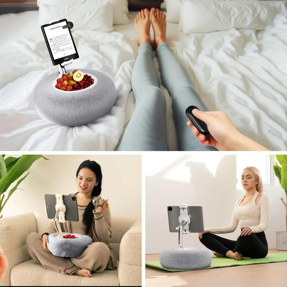 Velmesta Plush Adjustable Tablet Pillow Stand - view 3