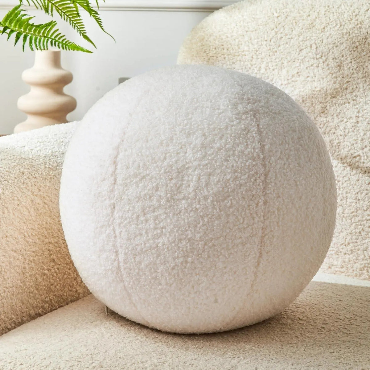 Velmesta Round Ball Decorative Pillow view 6