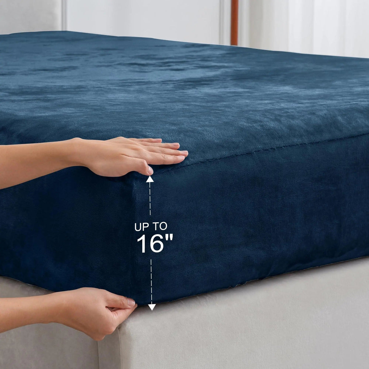 Velmesta Plush Fleece Bedding Sheet Set