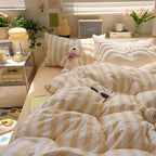 Velmesta Washed Cotton Crepe Quilt Set