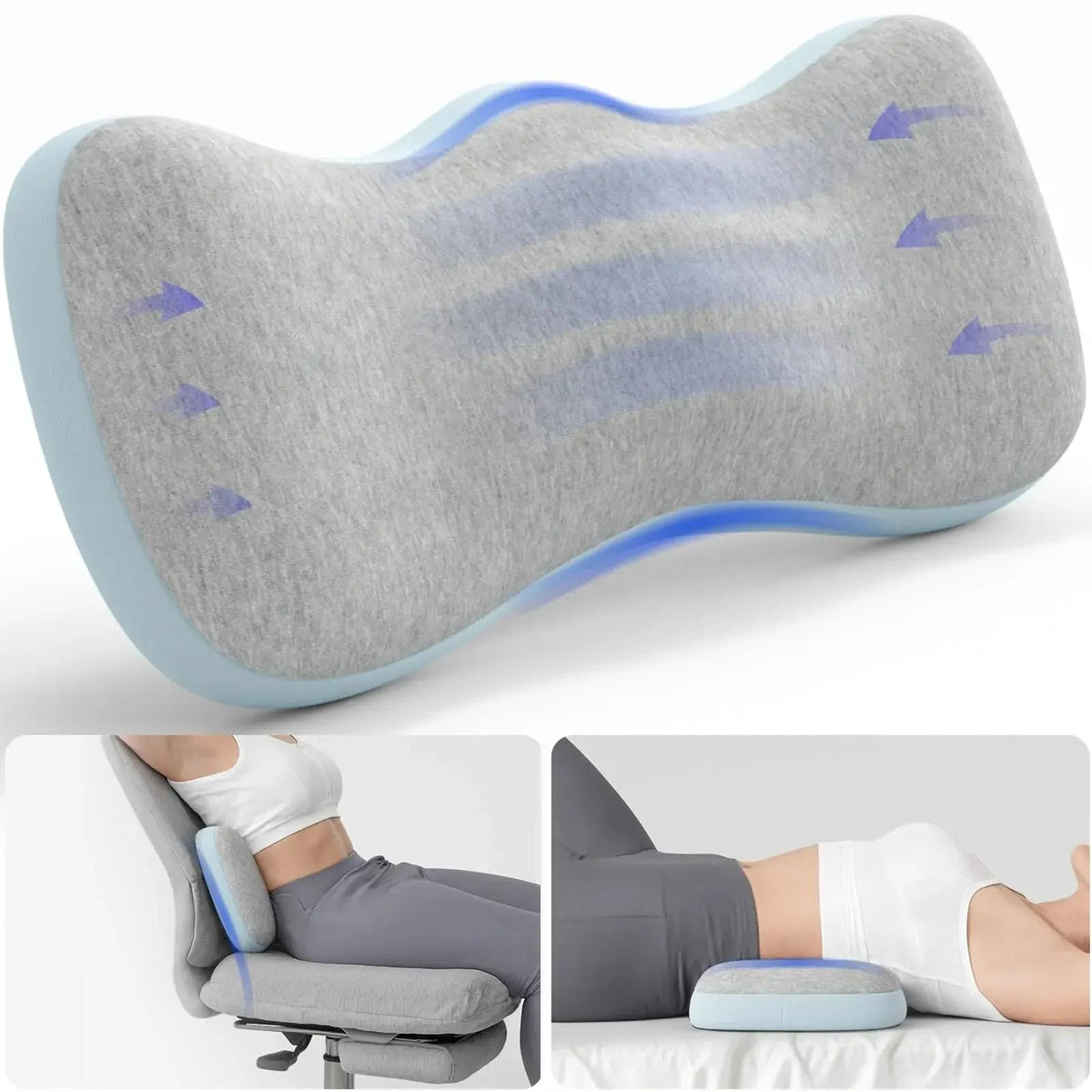 Velmesta Ergonomic Lumbar Support Cushion