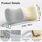 Velmesta Ergonomic Lumbar Support Cushion