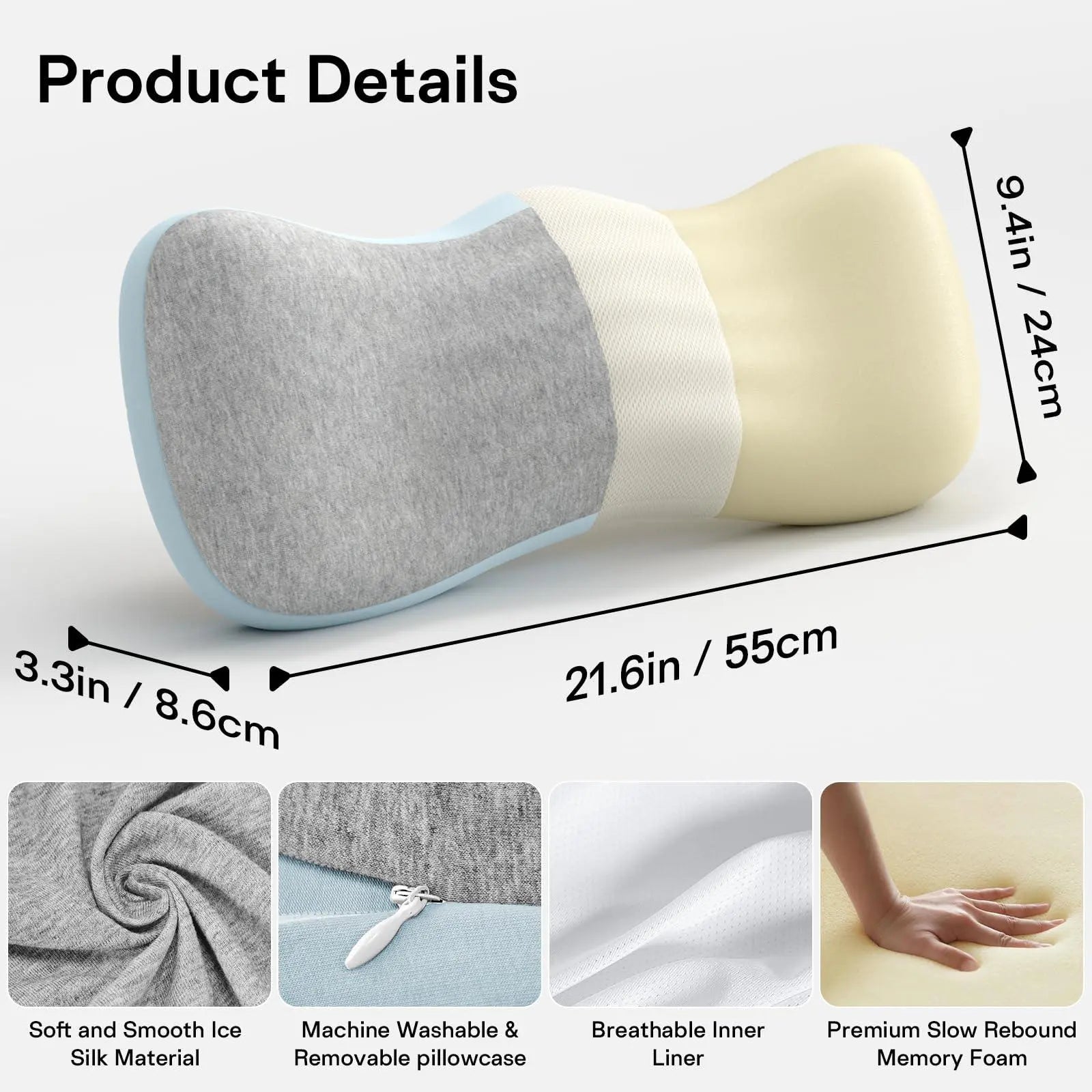 Velmesta Ergonomic Lumbar Support Cushion