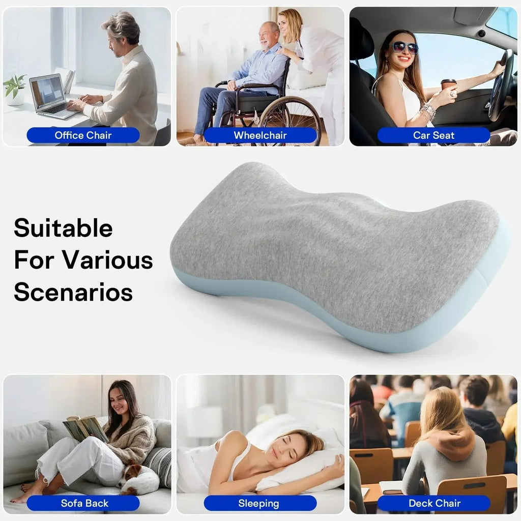 Velmesta Ergonomic Lumbar Support Cushion