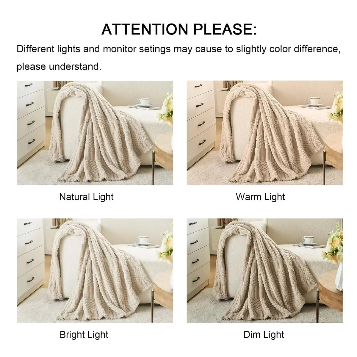 Velmesta Plush Fleece Throw Blanket view 2