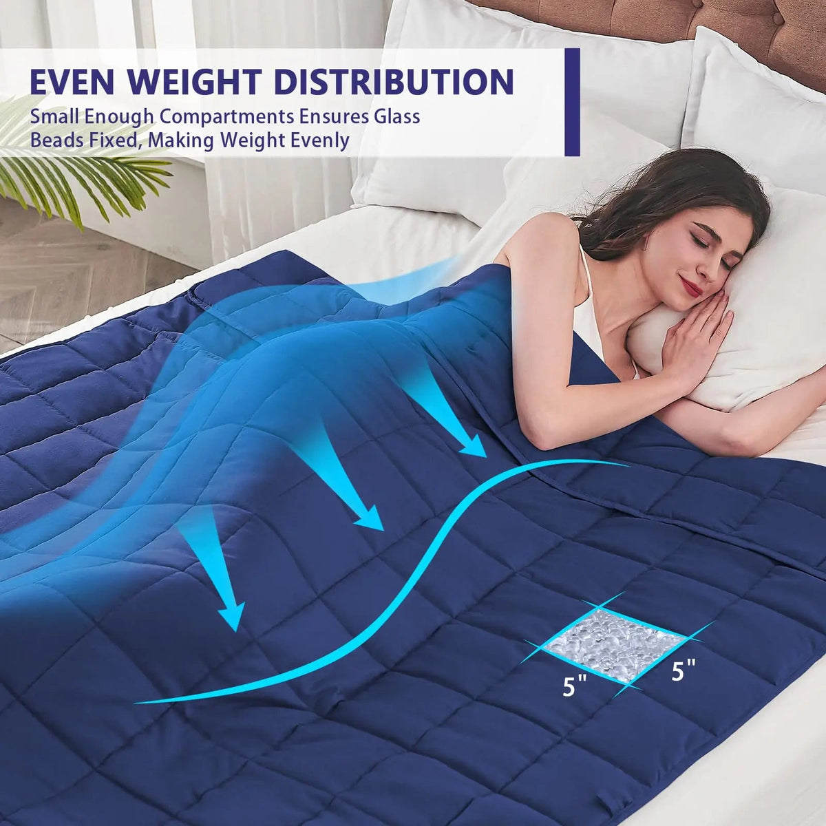 Velmesta Cooling Weighted Blanket view 5