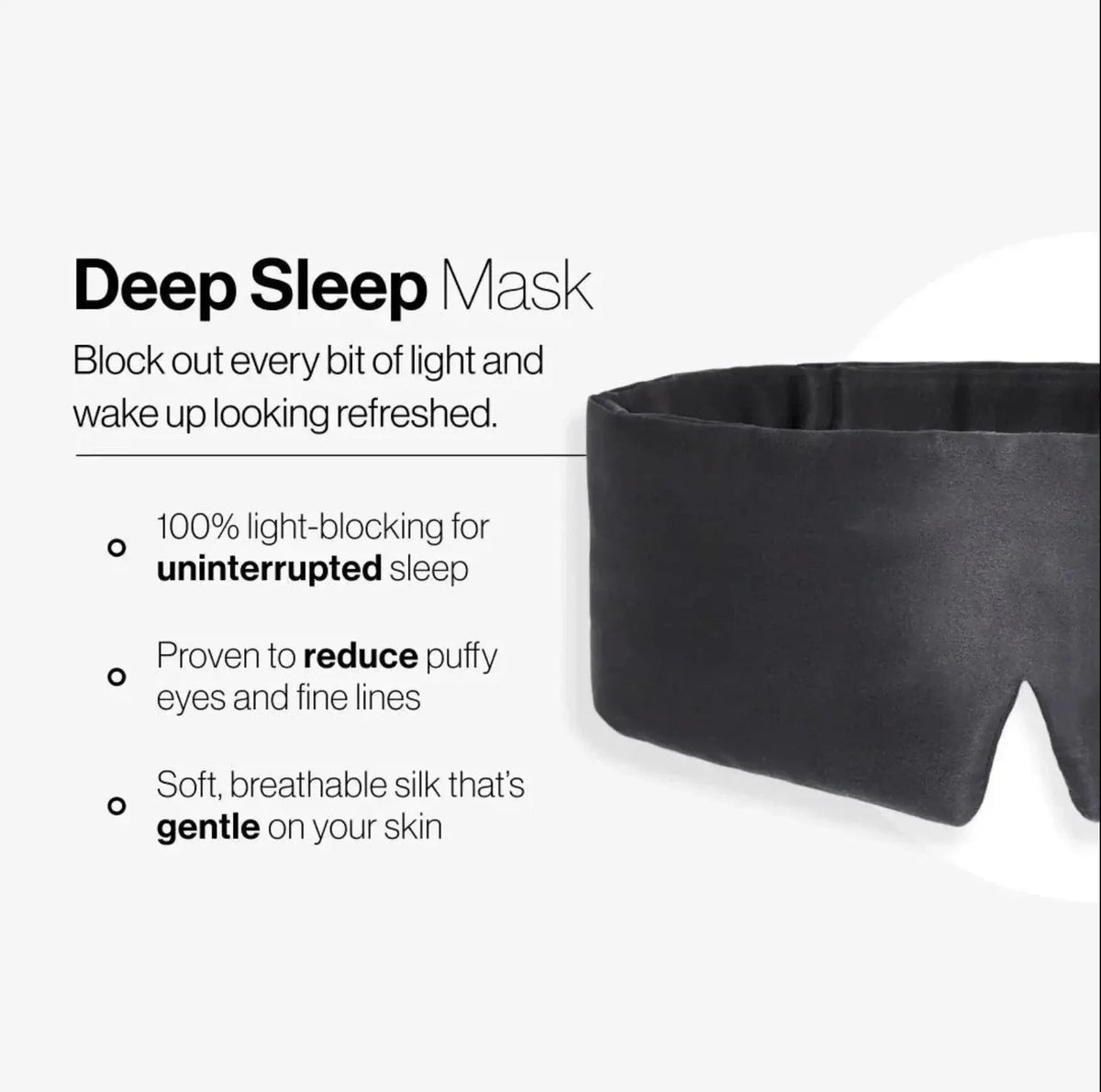 Velmesta Silky Deep Sleep Mask