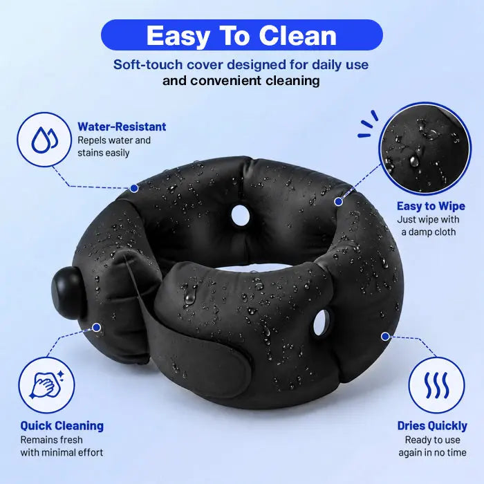 Velmesta 360 Inflatable Travel Neck Pillow view 5