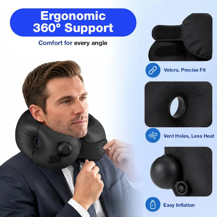 Velmesta 360 Inflatable Travel Neck Pillow view 6