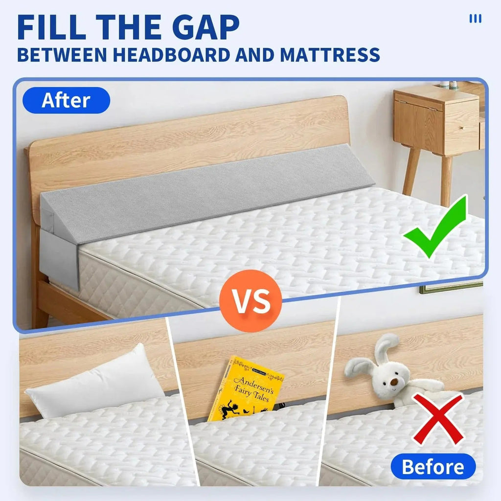 Velmesta Mattress Gap Wedge Pillow