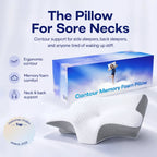 Velmesta Cervical Contour Comfort Pillow