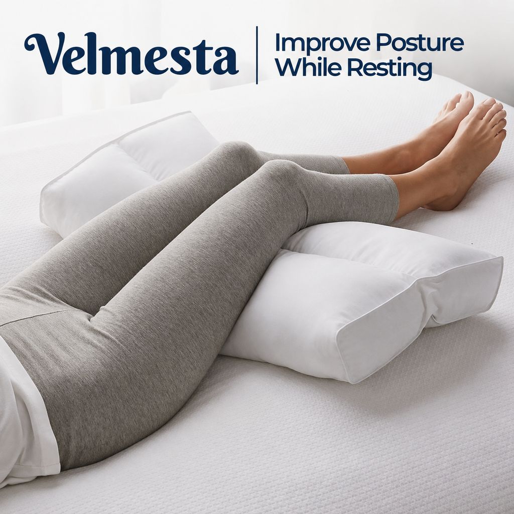 Velmesta Down-Alternative Knee Support Cushion