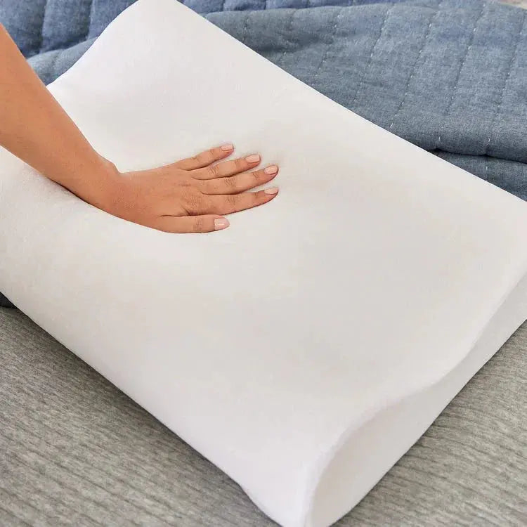 Velmesta Dual-Height Contour Memory Foam Pillow view 3
