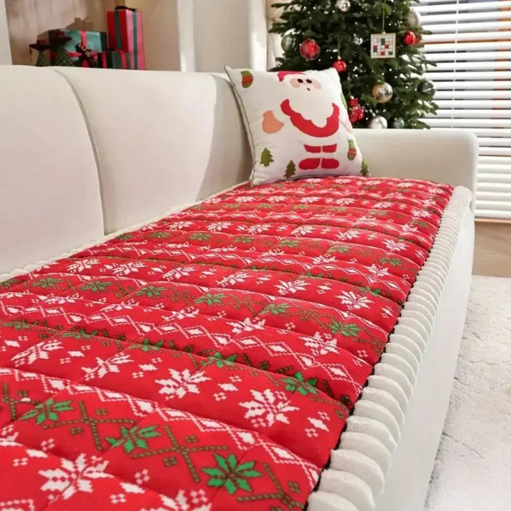 Velmesta Thickened Snowflake Sofa Slipcover - view 11