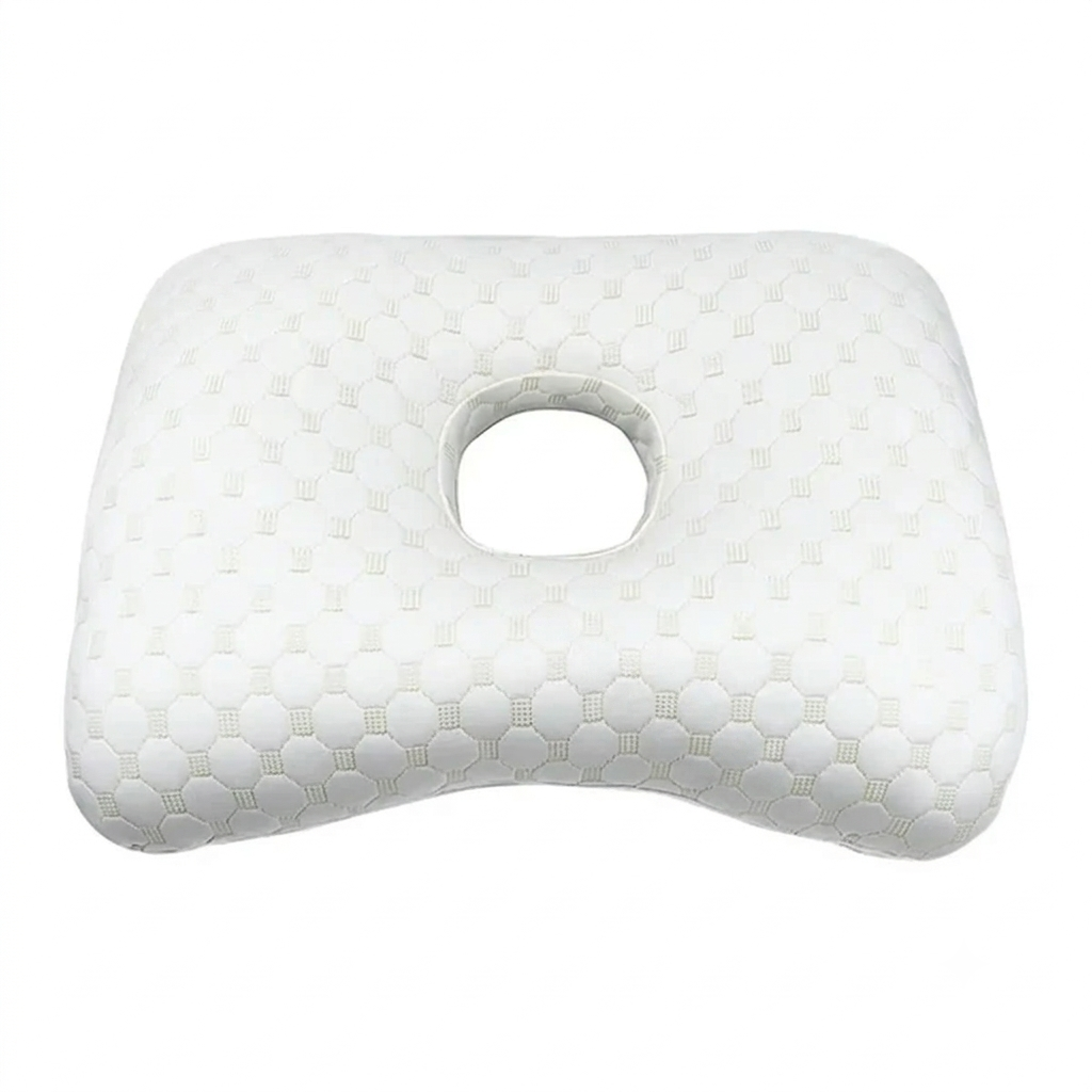 Velmesta Ear Piercing Donut Pillow