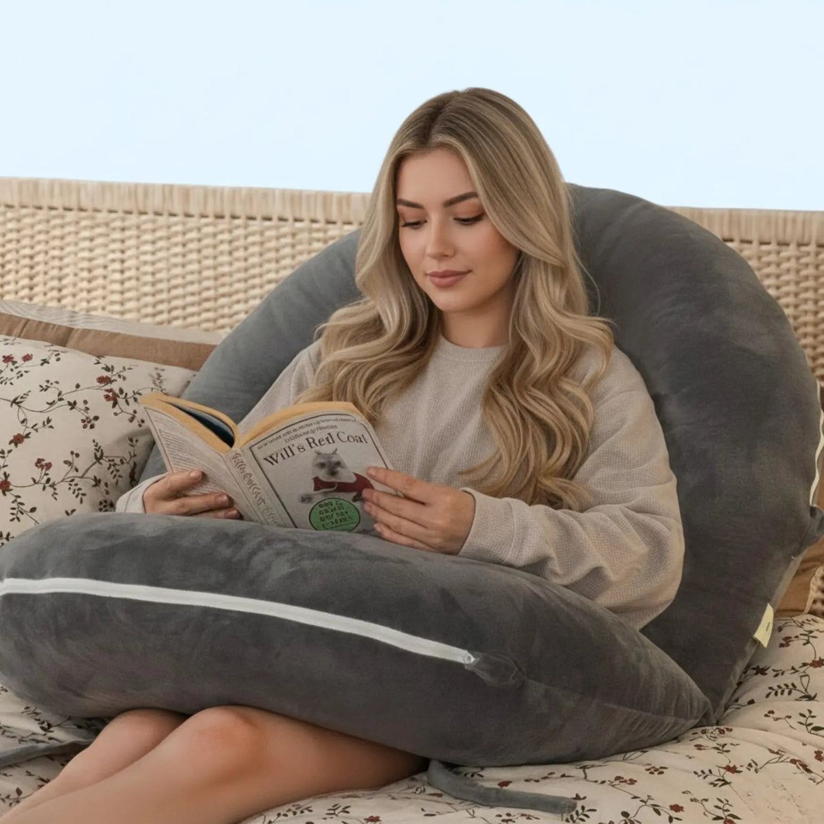 Velmesta Multi-Functional Reading Pillow