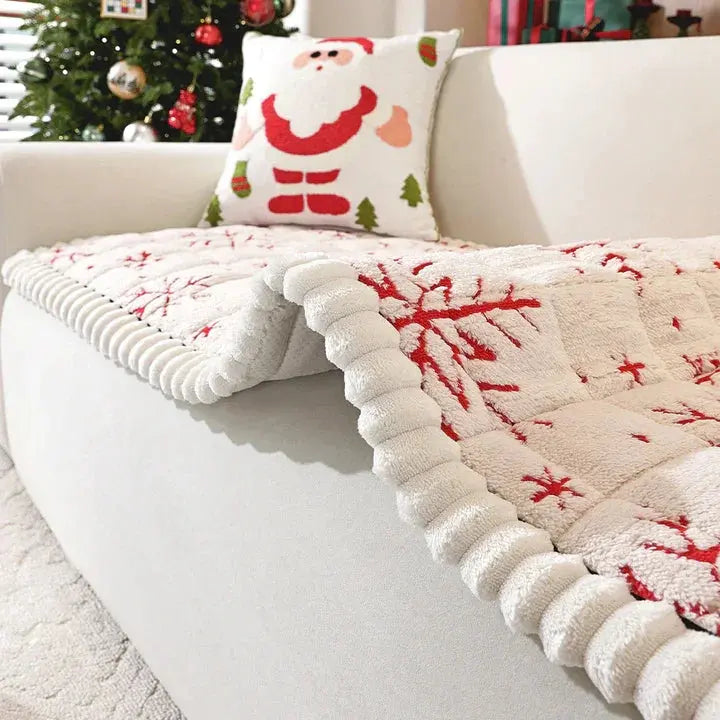 Velmesta Thickened Snowflake Sofa Slipcover - view 3