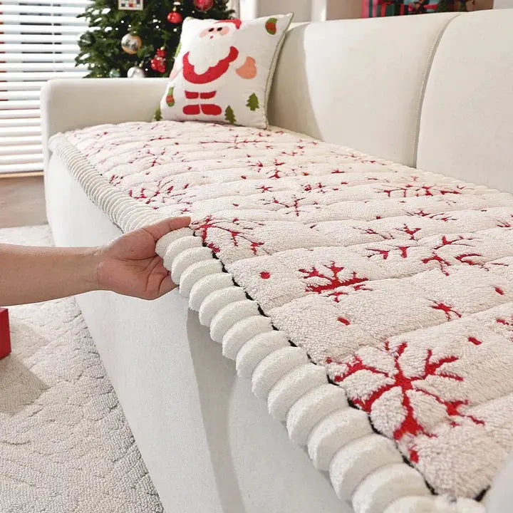 Velmesta Thickened Snowflake Sofa Slipcover - view 2