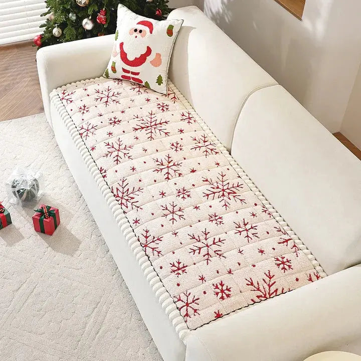 Velmesta Thickened Snowflake Sofa Slipcover - view 4